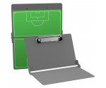Silver Soccer Clipboard